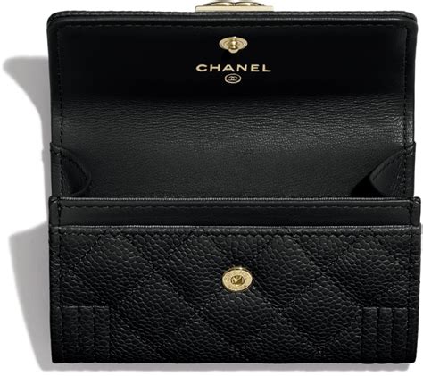 chanel flap card holder with chain|chanel flap card holder price.